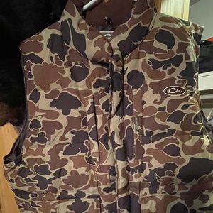 Hunting Vest Old School Camouflage Drake